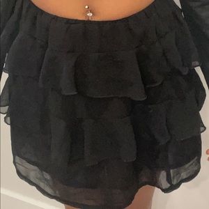 Ruffled Skirt